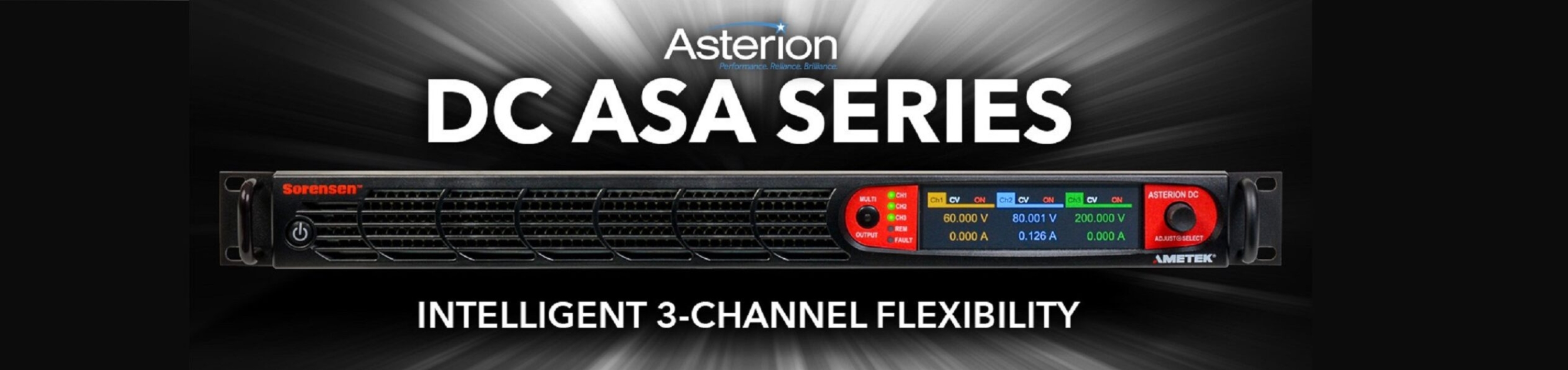 Asterion ASA Tripple DC Power Supply