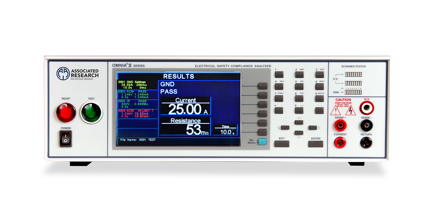 OMNIA II Series Multi-Function Electrical Safety Testers